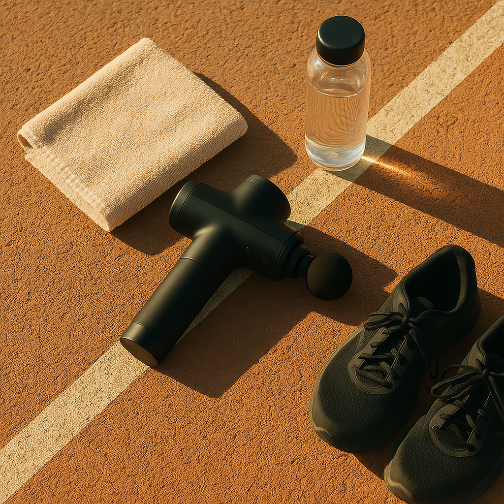Never Quit – Leistungsstarke Massagepistole zur Muskelregeneration