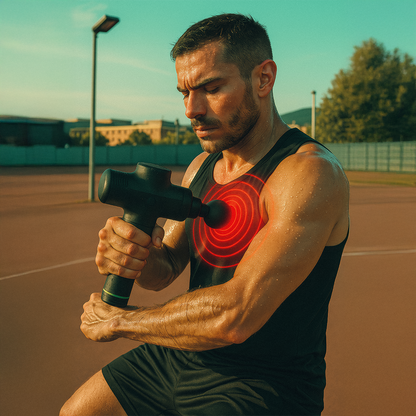 Never Quit – Leistungsstarke Massagepistole zur Muskelregeneration