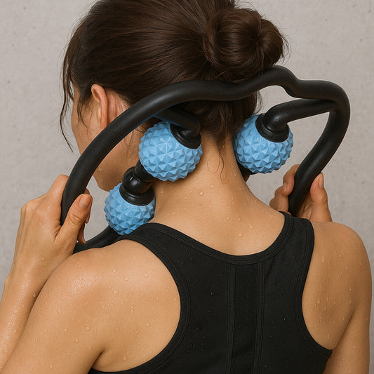 Never Quit - Ergonomische Muskelrolle